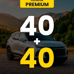 Sticker - Premium 40+ 40