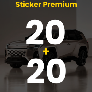 STICKER - NEW RAV4  20+20
